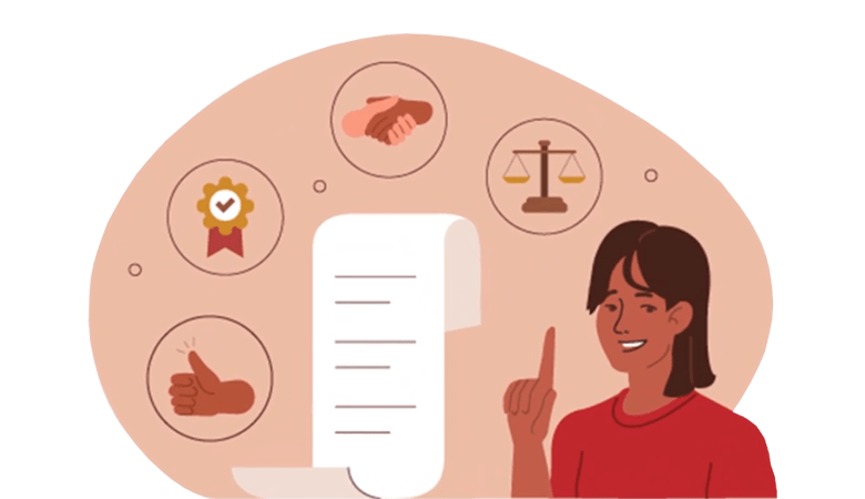 Agir com ética e transparência